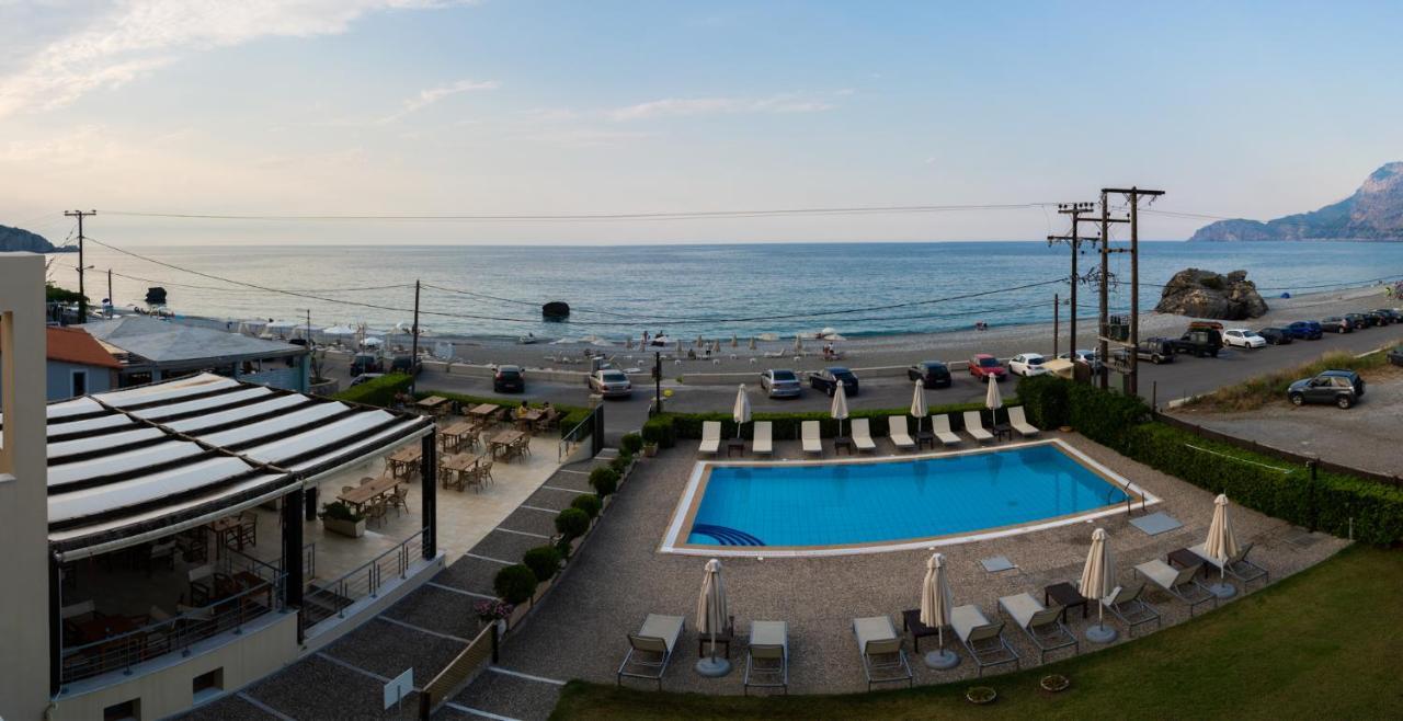 Casa Laios Hotel Paralia Chiliadou Bagian luar foto